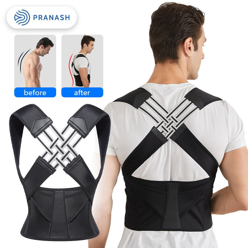 Posture Support Corrector Back Pain Relief Belt Brace Shoulder Men & Women- Avant-garde